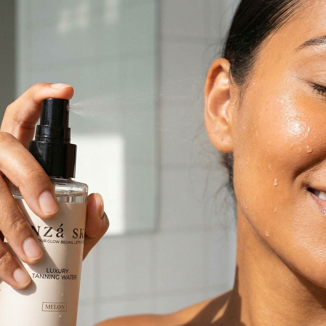The Ultimate Glow Set: Tanning Water + Tanning Drops + Hydrating Cream