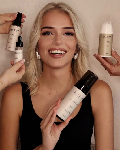 The Complete Glow Set: Tanning Mousse + Tanning Water + Tanning Drops + Hydrating Cream