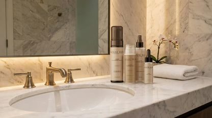 The Complete Glow Set: Tanning Mousse + Tanning Water + Tanning Drops + Hydrating Cream